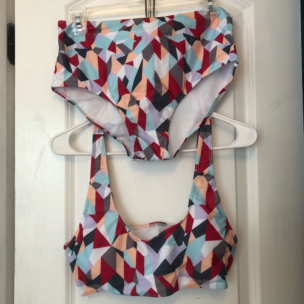 Multi colored bikini set BRAND NEW